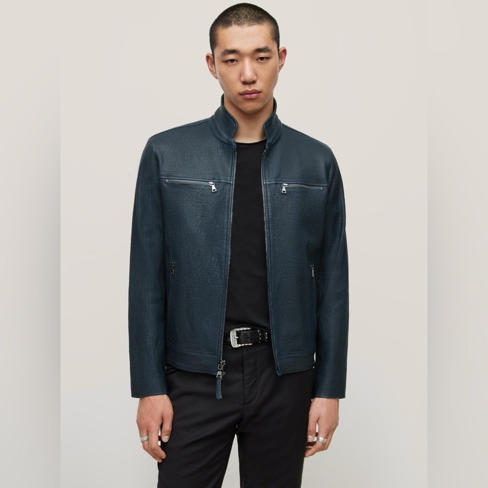 John Varvatos Sanilac Leather Jacket